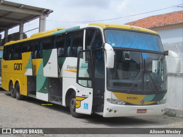 Empresa Gontijo de Transportes 14910 na cidade de Fortaleza, Ceará, Brasil, por Alisson Wesley. Número da foto: #8394151.