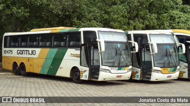 Empresa Gontijo de Transportes 12475 na cidade de Governador Valadares, Minas Gerais, Brasil, por Jonatas Costa da Mata. ID da foto: 8393796.