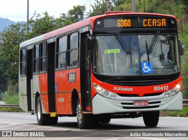 Companhia Coordenadas de Transportes 90412 na cidade de Belo Horizonte, Minas Gerais, Brasil, por Adão Raimundo Marcelino. ID da foto: 8395515.