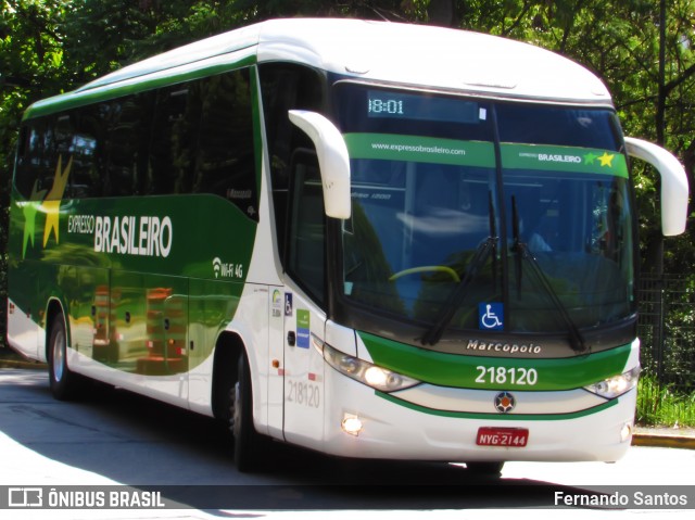 Expresso Brasileiro 218120 na cidade de São Paulo, São Paulo, Brasil, por Fernando Santos. ID da foto: 8395412.