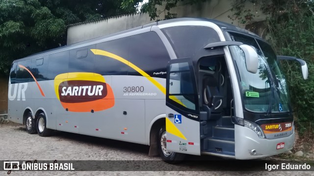 Saritur - Santa Rita Transporte Urbano e Rodoviário 30800 na cidade de Belo Horizonte, Minas Gerais, Brasil, por Igor Eduardo. Número da foto: #8393376.