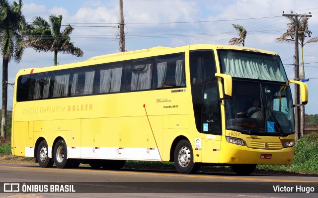 Viação Itapemirim 49017 na cidade de Santa Maria do Pará, Pará, Brasil, por Victor Hugo. Número da foto: #8393959.