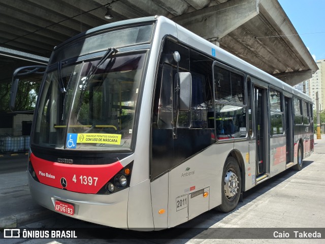 Himalaia Transportes > Ambiental Transportes Urbanos 4 1397 na cidade de São Paulo, São Paulo, Brasil, por Caio  Takeda. ID da foto: 8394212.