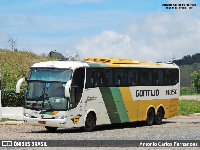 Empresa Gontijo de Transportes 14050 na cidade de João Monlevade, Minas Gerais, Brasil, por Antonio Carlos Fernandes. ID da foto: 8393446.