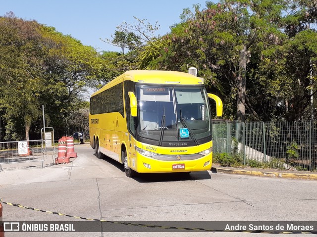 Viação Itapemirim 60043 na cidade de São Paulo, São Paulo, Brasil, por Andre Santos de Moraes. ID da foto: 8394368.