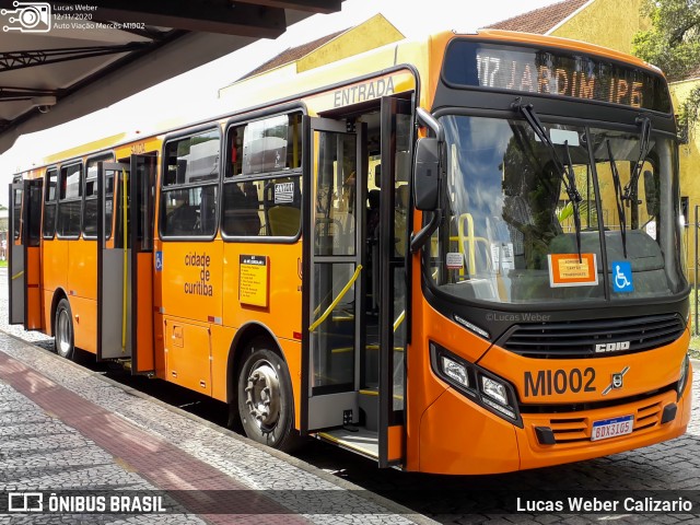 Auto Viação Mercês MI002 na cidade de Curitiba, Paraná, Brasil, por Lucas Weber Calizario. ID da foto: 8393035.