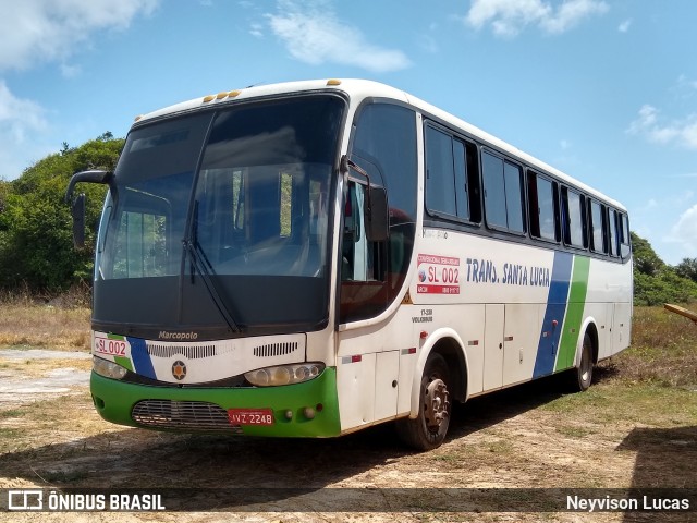 Transportadora Santa Lúcia SL 002 na cidade de Salinópolis, Pará, Brasil, por Neyvison Lucas. ID da foto: 8396953.