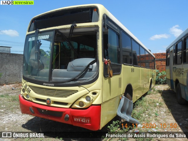 Andrade Transportes 10-114 na cidade de Teresina, Piauí, Brasil, por Francisco de Assis Rodrigues da Silva. Número da foto: #8398772.