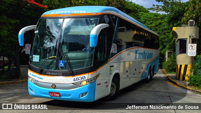 Emtram 4830 na cidade de São Paulo, São Paulo, Brasil, por Jefferson Nascimento. Número da foto: #8396855.
