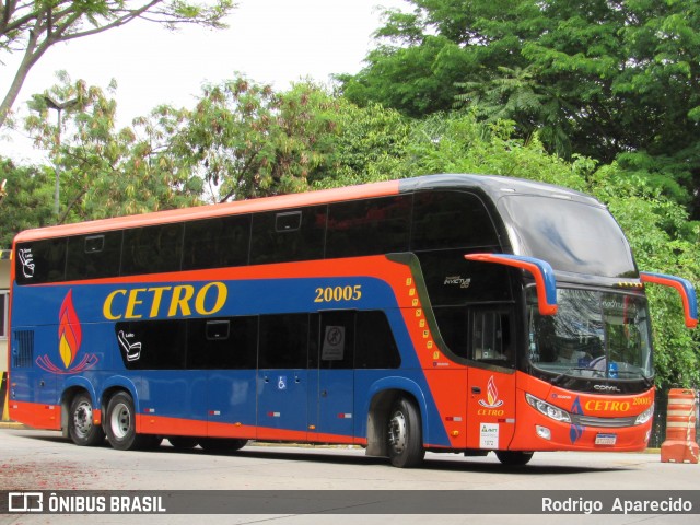 Viação Cetro 20005 na cidade de São Paulo, São Paulo, Brasil, por Rodrigo  Aparecido. Número da foto: #8397907.