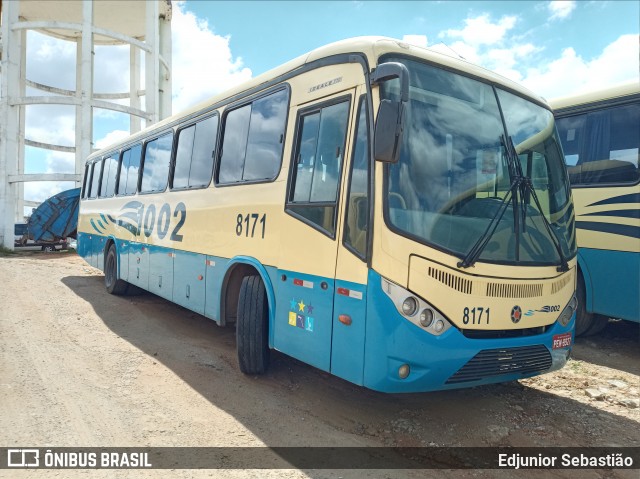 Expresso 1002 8171 na cidade de Nazaré da Mata, Pernambuco, Brasil, por Edjunior Sebastião. ID da foto: 8396355.