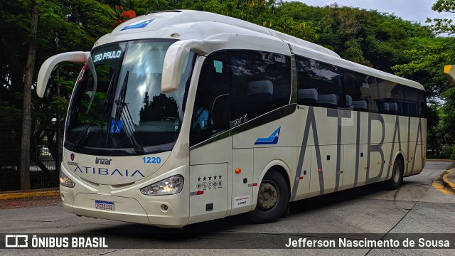 Viação Atibaia São Paulo 1220 na cidade de São Paulo, São Paulo, Brasil, por Jefferson Nascimento de Sousa. ID da foto: 8396868.