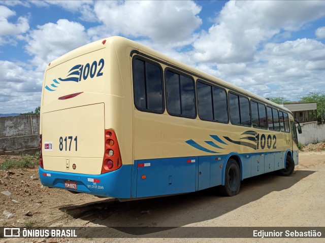 Expresso 1002 8171 na cidade de Nazaré da Mata, Pernambuco, Brasil, por Edjunior Sebastião. Número da foto: #8396363.