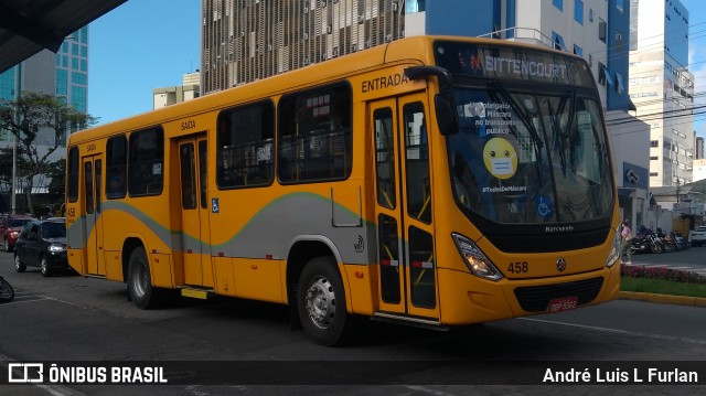 Piedade Itajaí - Transpiedade Transportes Coletivos 458 na cidade de Itajaí, Santa Catarina, Brasil, por André Luis L Furlan. Número da foto: #8396539.