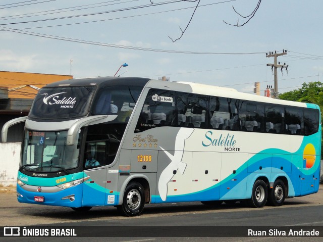 Expresso Satélite Norte 12100 na cidade de Teresina, Piauí, Brasil, por Ruan Silva Andrade. ID da foto: 8396777.