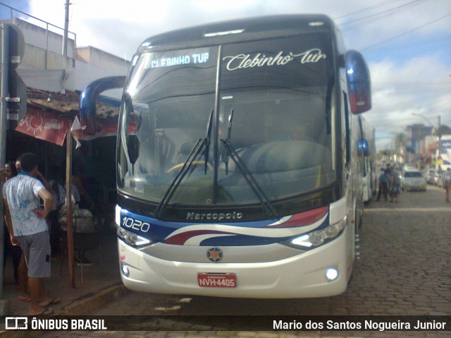 Clebinho Turismo 1020 na cidade de Euclides da Cunha, Bahia, Brasil, por Mario dos Santos Nogueira Junior. Número da foto: #8398081.
