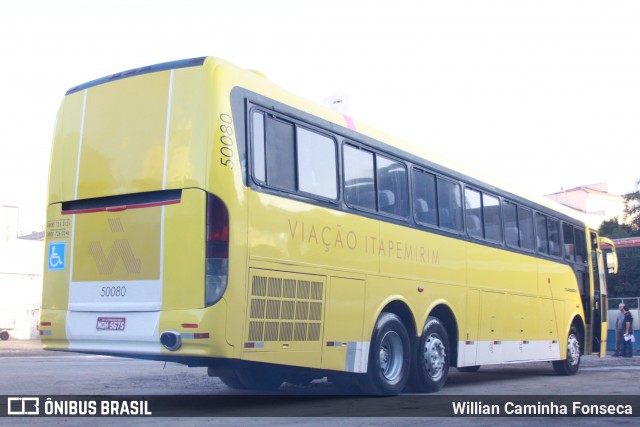 Viação Itapemirim 50080 na cidade de São Paulo, São Paulo, Brasil, por Willian Caminha Fonseca. ID da foto: 8399168.