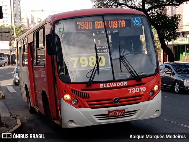 Eldorado Transportes 73010 na cidade de Belo Horizonte, Minas Gerais, Brasil, por Kaique Marquês Medeiros . ID da foto: 8400610.