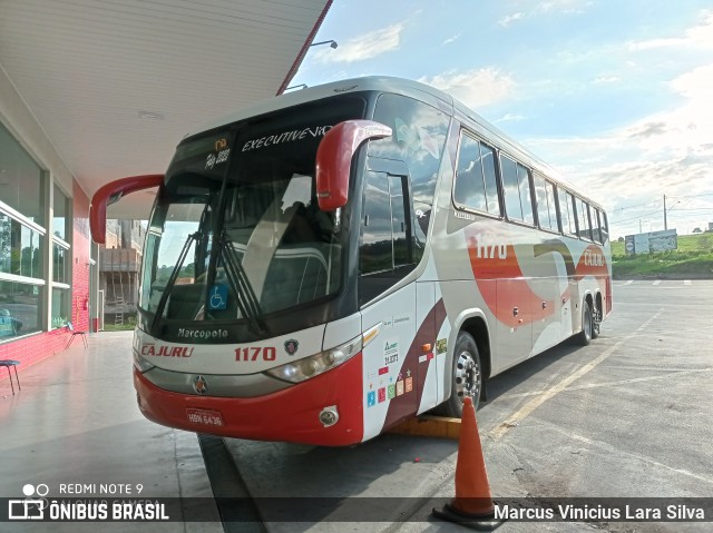 Expresso Cajuru 1170 na cidade de Formiga, Minas Gerais, Brasil, por Marcus Vinicius Lara Silva. ID da foto: 8399055.