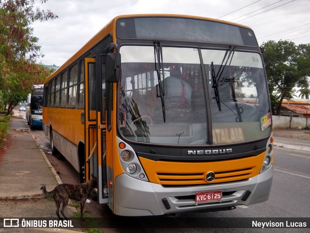 Ônibus Particulares 6125 na cidade de Salinópolis, Pará, Brasil, por Neyvison Lucas. Número da foto: #8400061.