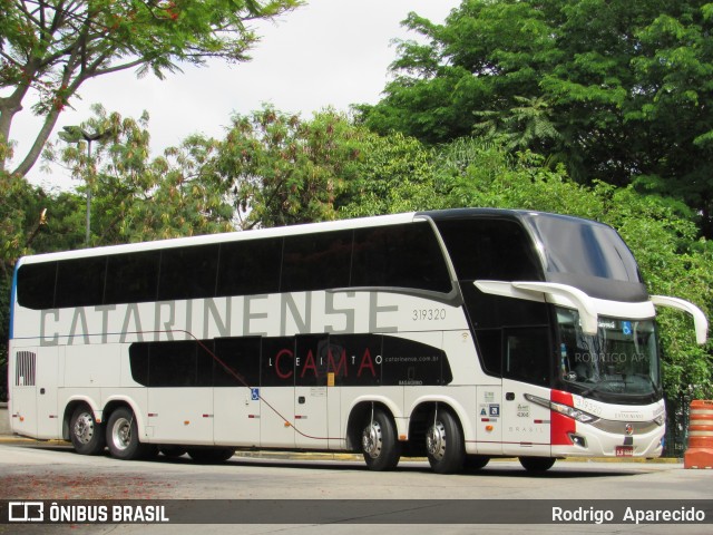 Auto Viação Catarinense 319320 na cidade de São Paulo, São Paulo, Brasil, por Rodrigo  Aparecido. Número da foto: #8400274.