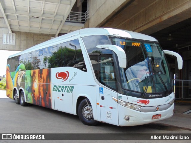 Eucatur - Empresa União Cascavel de Transportes e Turismo 4747 na cidade de Campinas, São Paulo, Brasil, por Allen Maximiliano. ID da foto: 8399057.