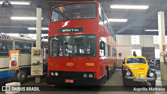 CMTC - Companhia Municipal de Transportes Coletivos 11000 na cidade de São Paulo, São Paulo, Brasil, por Asprilla Matheus. Número da foto: #8401418.