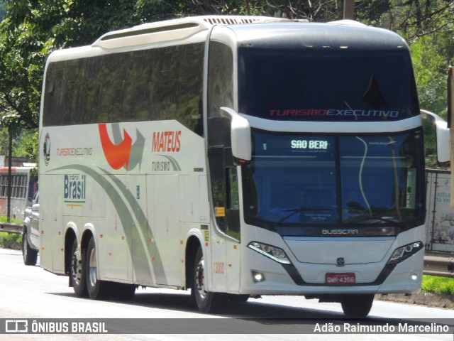 Mateus Turismo 13000 na cidade de Belo Horizonte, Minas Gerais, Brasil, por Adão Raimundo Marcelino. ID da foto: 8404258.