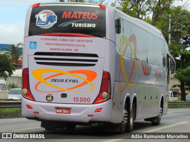 Mateus Turismo 15000 na cidade de Belo Horizonte, Minas Gerais, Brasil, por Adão Raimundo Marcelino. Número da foto: #8404273.