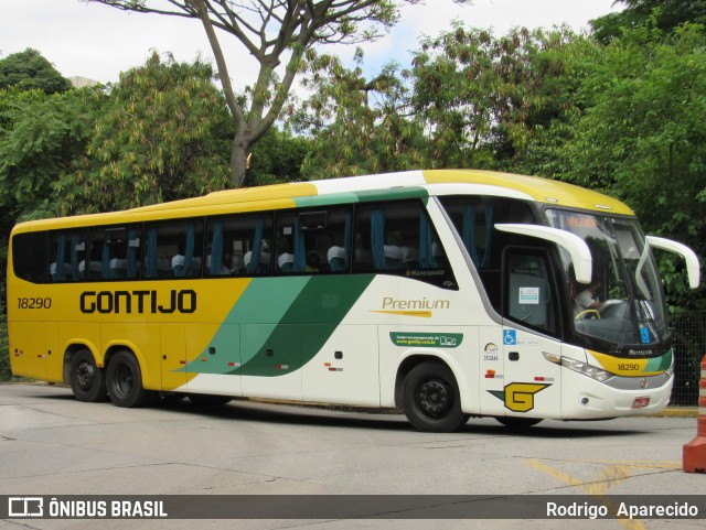 Empresa Gontijo de Transportes 18290 na cidade de São Paulo, São Paulo, Brasil, por Rodrigo  Aparecido. Número da foto: #8403493.