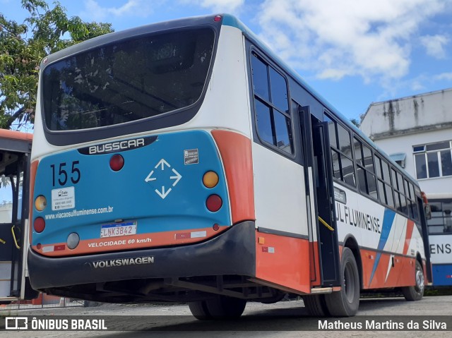 Viação Sul Fluminense 155 na cidade de Volta Redonda, Rio de Janeiro, Brasil, por Matheus Martins da Silva. ID da foto: 8402348.