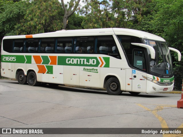 Empresa Gontijo de Transportes 21685 na cidade de São Paulo, São Paulo, Brasil, por Rodrigo  Aparecido. ID da foto: 8403488.