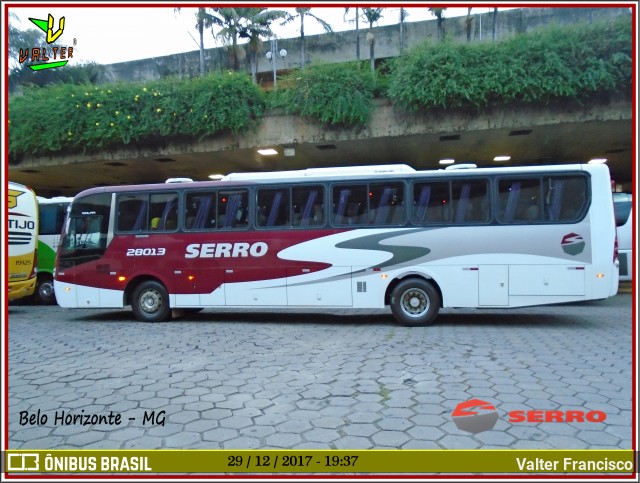 Viação Serro 28013 na cidade de Belo Horizonte, Minas Gerais, Brasil, por Valter Francisco. ID da foto: 8403117.