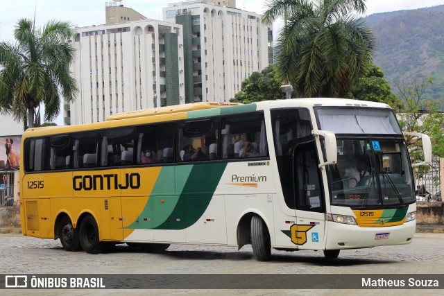 Empresa Gontijo de Transportes 12515 na cidade de Governador Valadares, Minas Gerais, Brasil, por Matheus Souza. ID da foto: 8403282.