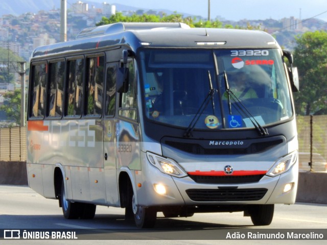 Viação Serro 33320 na cidade de Belo Horizonte, Minas Gerais, Brasil, por Adão Raimundo Marcelino. Número da foto: #8403660.