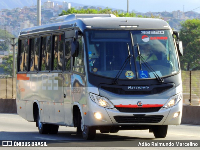 Viação Serro 33320 na cidade de Belo Horizonte, Minas Gerais, Brasil, por Adão Raimundo Marcelino. ID da foto: 8403660.