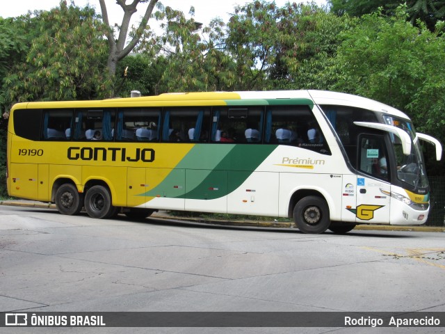 Empresa Gontijo de Transportes 19190 na cidade de São Paulo, São Paulo, Brasil, por Rodrigo  Aparecido. ID da foto: 8403584.