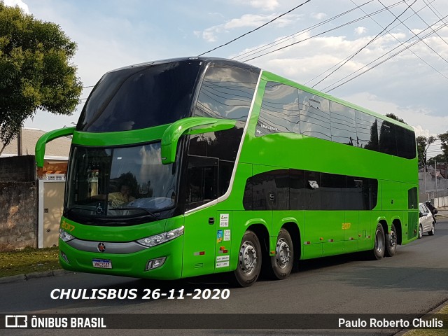 Ônibus Particulares 2017 na cidade de Curitiba, Paraná, Brasil, por Paulo Roberto Chulis. ID da foto: 8406426.