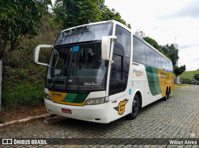 Empresa Gontijo de Transportes 12485 na cidade de João Monlevade, Minas Gerais, Brasil, por Wilian Alves. ID da foto: 8405347.