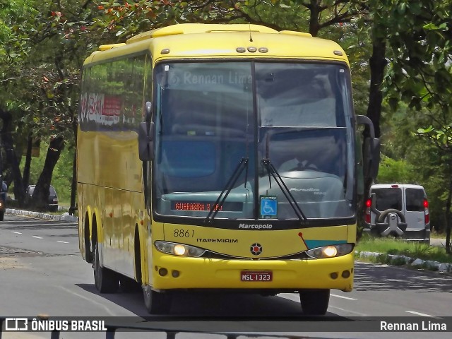 Viação Itapemirim 8861 na cidade de João Pessoa, Paraíba, Brasil, por Rennan Lima. Número da foto: #8404543.