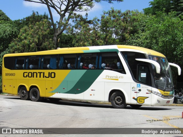 Empresa Gontijo de Transportes 18980 na cidade de São Paulo, São Paulo, Brasil, por Rodrigo  Aparecido. ID da foto: 8408689.