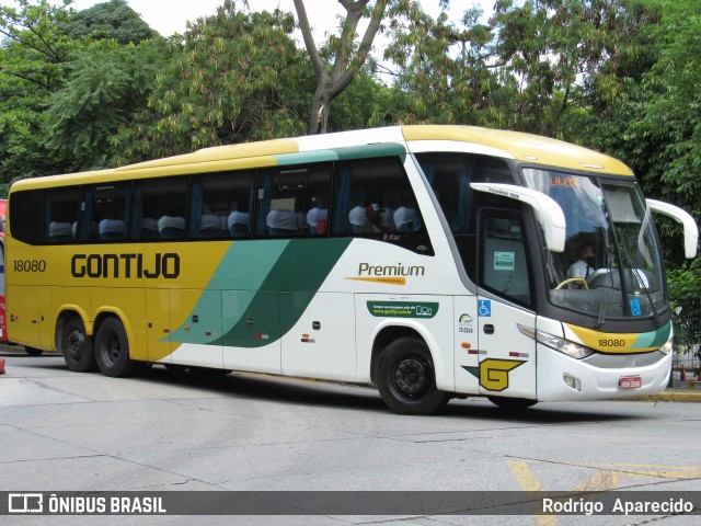 Empresa Gontijo de Transportes 18080 na cidade de São Paulo, São Paulo, Brasil, por Rodrigo  Aparecido. Número da foto: #8408762.