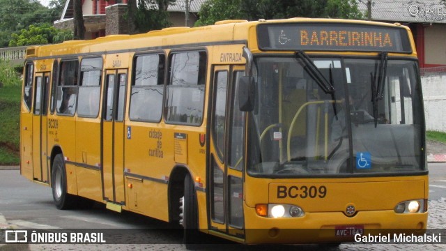 Transporte Coletivo Glória BC309 na cidade de Curitiba, Paraná, Brasil, por Gabriel Michalski. ID da foto: 8406829.