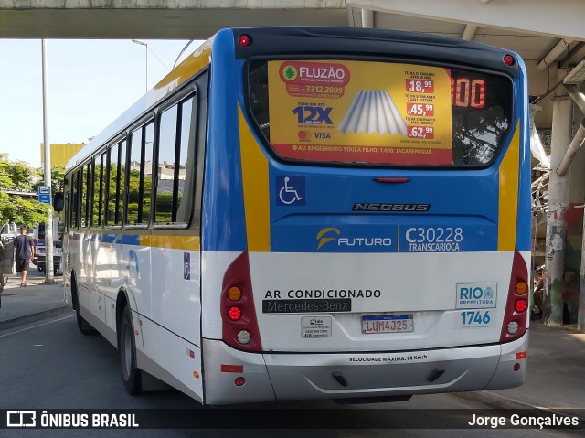 Transportes Futuro C30228 na cidade de Rio de Janeiro, Rio de Janeiro, Brasil, por Jorge Gonçalves. ID da foto: 8407464.