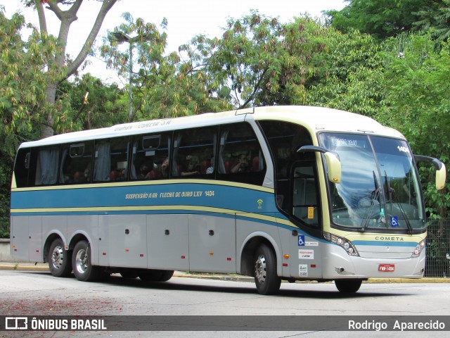 Viação Cometa 1404 na cidade de São Paulo, São Paulo, Brasil, por Rodrigo  Aparecido. ID da foto: 8408657.