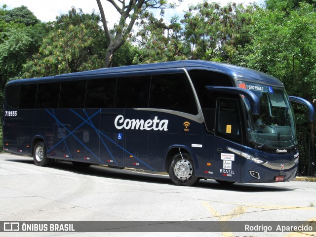 Viação Cometa 719553 na cidade de São Paulo, São Paulo, Brasil, por Rodrigo  Aparecido. Número da foto: #8408733.