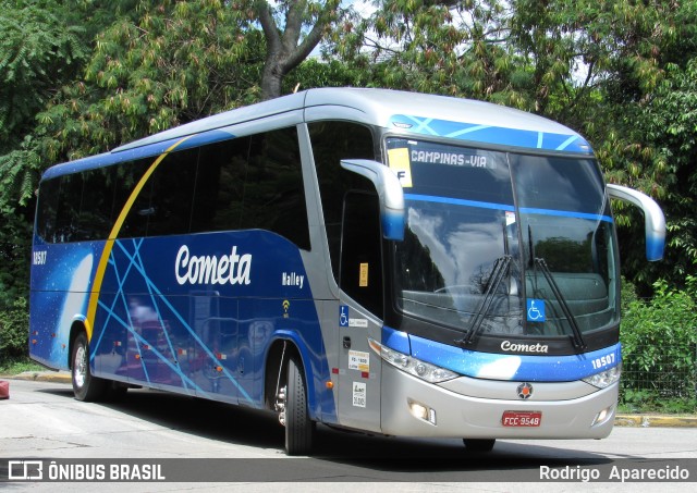 Viação Cometa 18507 na cidade de São Paulo, São Paulo, Brasil, por Rodrigo  Aparecido. ID da foto: 8408681.