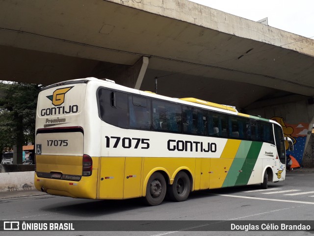 Empresa Gontijo de Transportes 17075 na cidade de Belo Horizonte, Minas Gerais, Brasil, por Douglas Célio Brandao. ID da foto: 8407907.