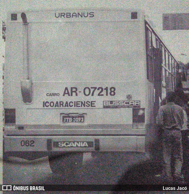 Viação Icoaraciense AR-07218 na cidade de Belém, Pará, Brasil, por Lucas Jacó. Número da foto: #8409075.
