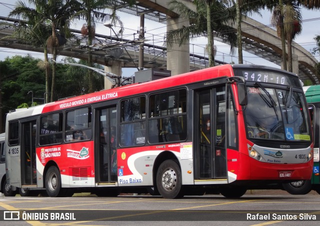 Himalaia Transportes > Ambiental Transportes Urbanos 4 1835 na cidade de São Paulo, São Paulo, Brasil, por Rafael Santos Silva. Número da foto: #8409317.